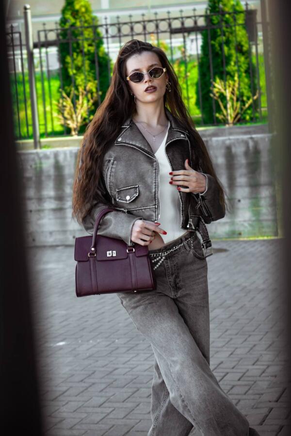 Сумочка "Муза" из натуральной кожи